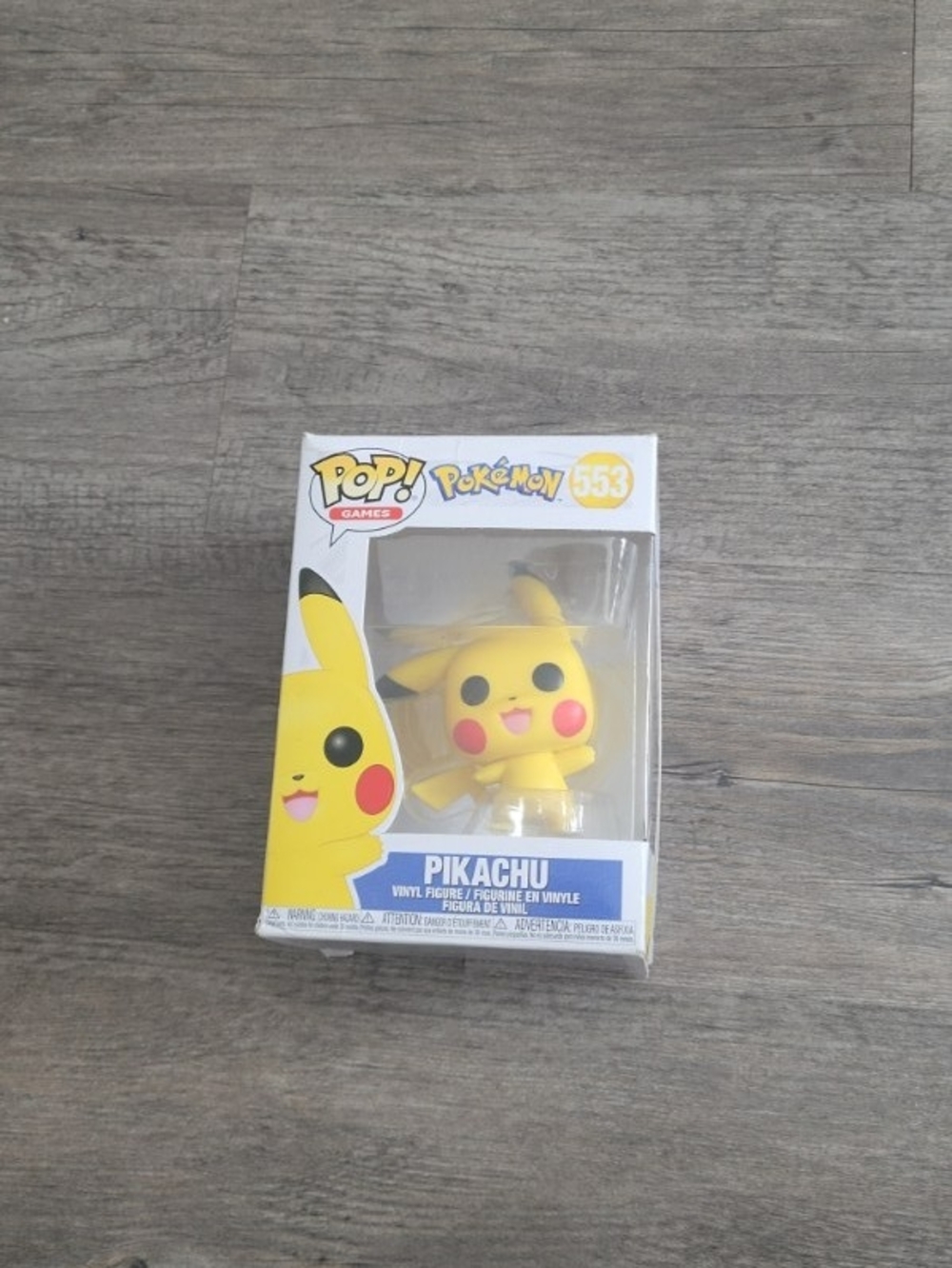 Funko Pop! Pokémon Pikachu #553 - Yellow Figure